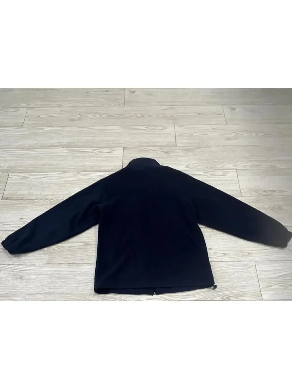 Adidas Boy's Notre Dame Navy Blue Full Zip Collared Sweater XL